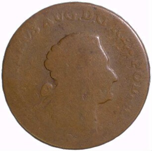 Münze, Dreigröscher (Düttchen), 1766