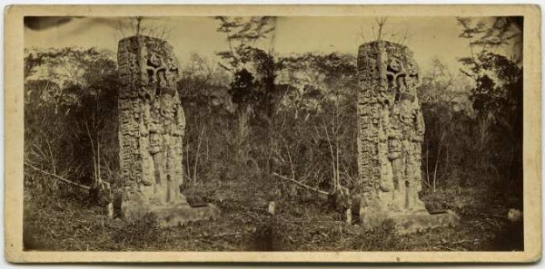 Stele B from the large square.