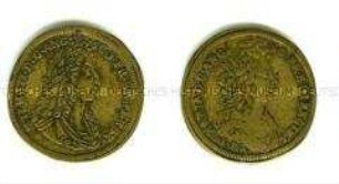 Deutschland, Nürnberg, Rechenpfennig von Lazarus Gottlieb Lauffer (lateinisch)