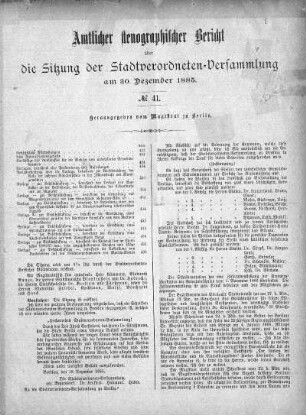No. 41, 30. Dezember 1885