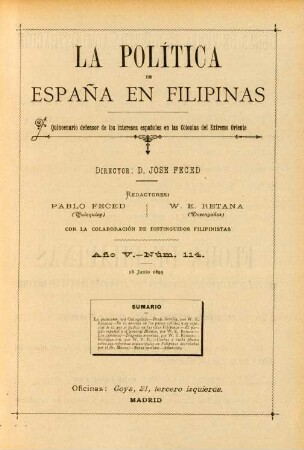 Núm. 114. 18 Junio 1895