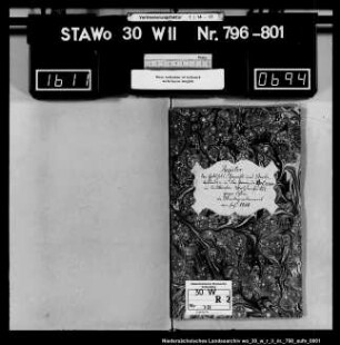 Zivilstandsregister Volzum (Kanton Wolfenbüttel)