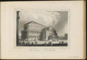 [Bl. 4] : The Theatre = Das Theater, Stahlstich, um 1845 : Payne, Albert Henry : Dresden / A. H. Payne. - [Leipzig] , [ca. 1845]. - [21] Bl. : nur Ill., Kt. - Enth. 20 Stahlstiche und 1 Karte von Dresden