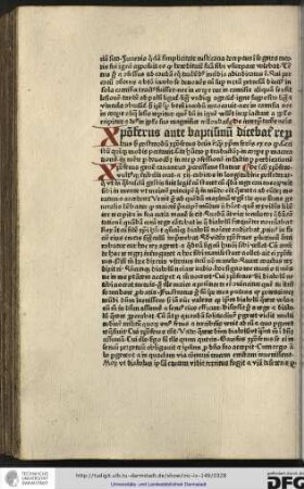 De interpretatione nominis. Christoferus ante baptismum dicebatur reprobus sed postmodum Christoferus dictus est quasi Christum ferens ex eo...