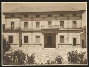 Wohnhaus Kuno Kocherthaler, Madrid: Eingangsseite