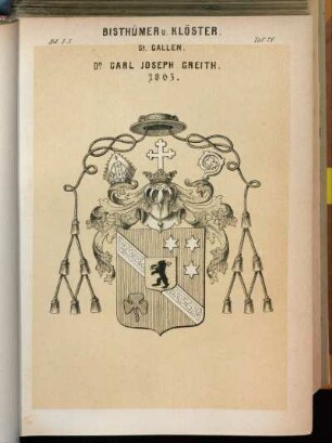 Taf. 28. St. Gallen. - Dr. Carl Joseph Greith 1863