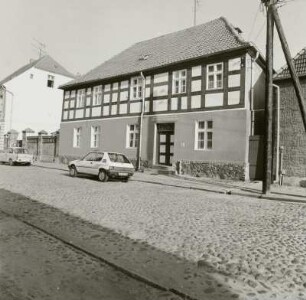 Wohnhaus : Beeskow (Landkreis Oder-Spree), Brandstraße 34. Wohnhaus. Straßenansicht