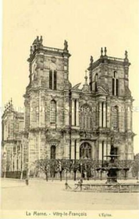Die Kirche in Vitry-le-François
