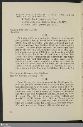 § 53. Beschluß dieser geneologischen Nachrichten
