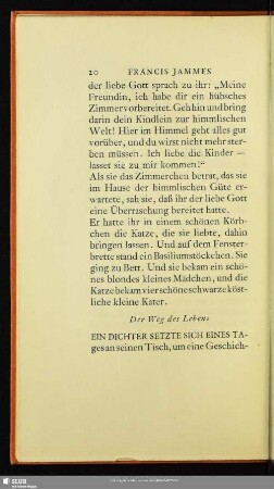 Der Weg des Lebens