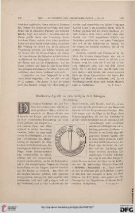 Wallfahrts-Agraffe zu den heiligen drei Königen