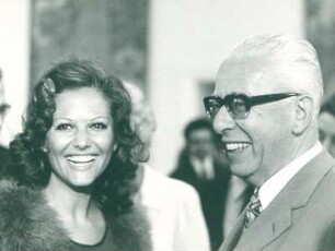 IFF 1972. Claudia Cardinale, Gustav Heinemann