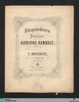1: op. 4 No. 1