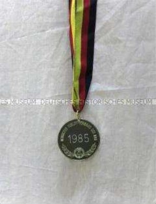 Medaille zu DDR-Meisterschaften des Deutschen Kegler-Verbandes der DDR
