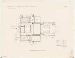 Friedrich-Theater, Dessau: Grundriss Untergeschoss