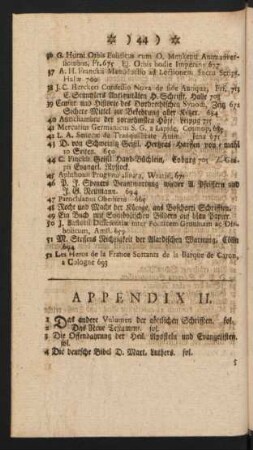 Appendix II.