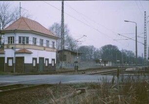 Wünsdorf Neuhof Stw Bahnsteig Güterschuppen