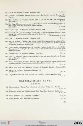 I. China (Nr. 338-370)