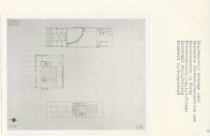 Deutsches Wirtschaftsinstitut und Kulturzentrum Turku (Diplomarbeit bei Peter Poelzig): Grundriss 2. Obergeschoss 1:200