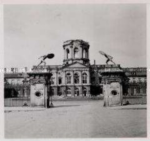 Berlin, Schloss Charlottenburg, Ansicht vom Mittelschloss