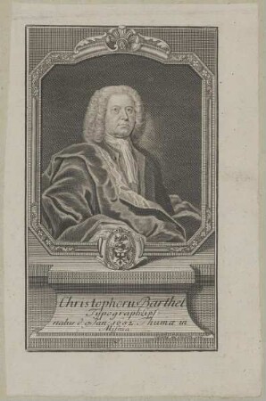 Bildnis des Christophorus Barthel