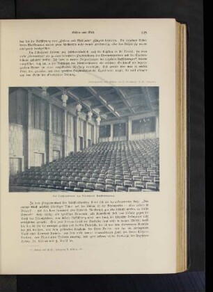 Der Zuschauerraum des Münchener Künstlertheaters