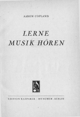 Lerne Musik hören