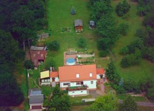 Plaue, Luftbild : Plaue. Luftaufnahme