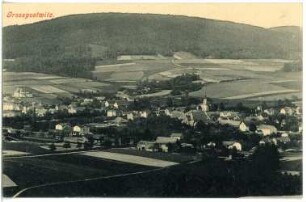 Großpostwitz. Blick auf Großpostwitz