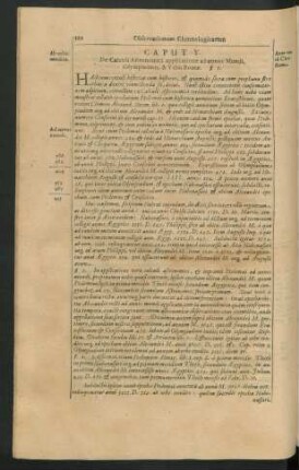 Caput V. De Calculi Astronomici applicatione ad annos Mundi, Olympiadum, & Urbis Romae.