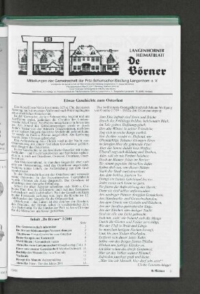 Etwas Geschichte zum Osterfest