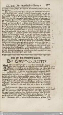 Ein und Zwantzigstes bis Dreyssigstes Capitul.