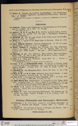 Jainismus (Nr. 758 -772)