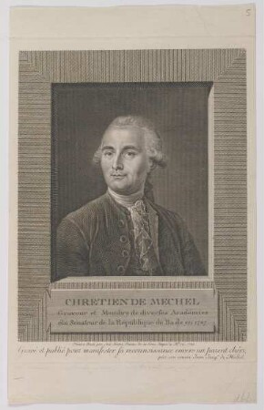 Bildnis des Chretien de Mechel