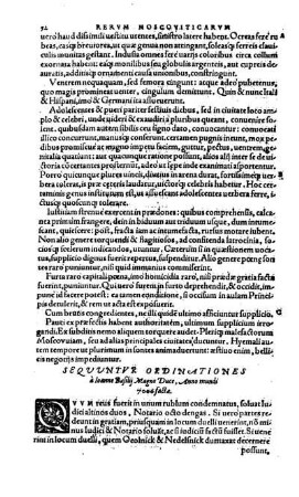 Sequuntur ordinationes à Ioanne Basilii Magno Duce, Anno muni 1006 facta