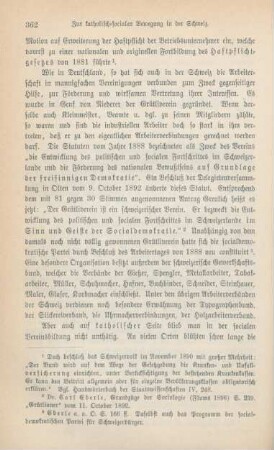 361-375 Zur katholisch-socialen Bewegung in der Schweiz