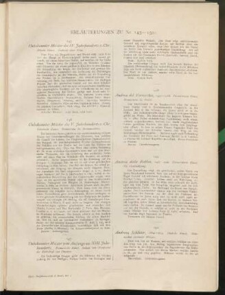 Erläuterungen zu Nr. 145 - 150: