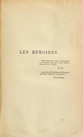 Mémoires, lettres inédites et papiers secrets accompagnés de notes explicatives par Jean Gorsas : Lettre autographe facsimile