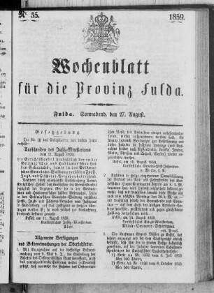Nr. 35, Ausgabe 27. August 1859