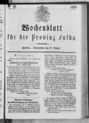 Nr. 35, Ausgabe 27. August 1859