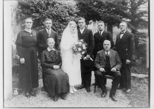 Familienaufnahme Hochzeitsbild