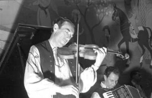 Madrid (Spanien): Hotel; Abschiedsfest; Zigeunergeiger