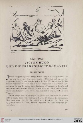 7: 1827-1927 Victor Hugo und die französische Romantik