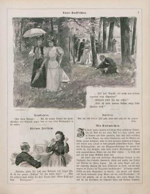 "Unter Backfischen" "Kleiner Irrthum"