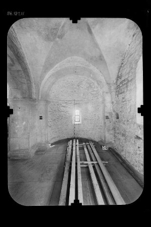 Ermsleben (Falkenstein/Harz-Ermsleben). Konradsburg (um 1200). Chor. Inneres
