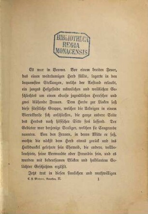 Novellen, 2