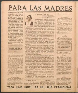 La visitadora de higiene social