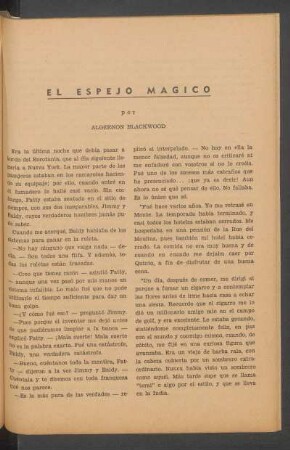 El espejo mágico