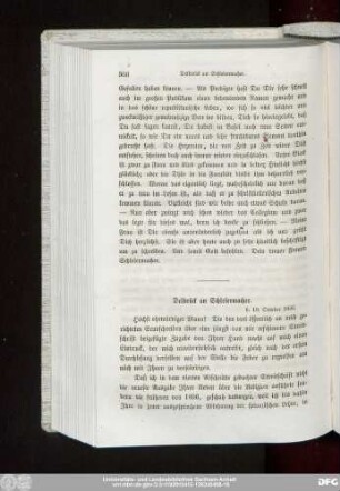 Delbrück an Schleiermacher. d. 19. October 1826.