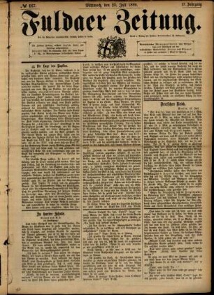 Ausgabe vom Mittwoch, den 23. Juli 1890.